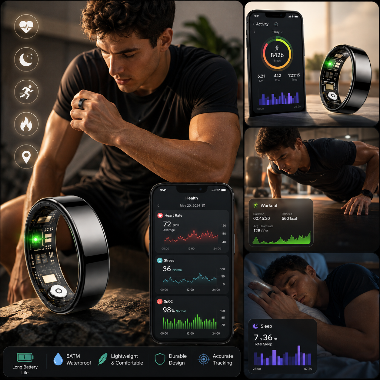 Anillo Fitness IA