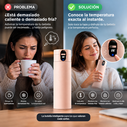 Botella Inteligente LCD